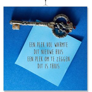 Tegel Met Opdruk | Kado | Cadeau | Een plek vol met warmte