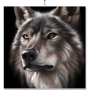 Tegel Met Opdruk | Kado | Cadeau | Wolf