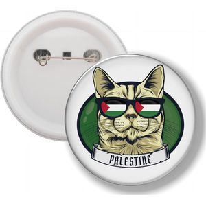 Button Met Speld - Kat Palestina
