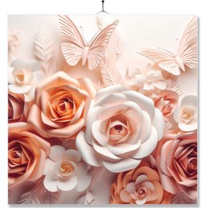 Tegel Met Opdruk | Bloemen