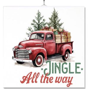 Tegel Met Opdruk | Jingle All The Way