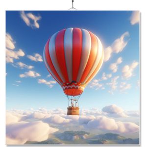 Tegel Met Opdruk | Geschenk | Luchtballon