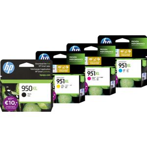 HP 951XL Cartridges Zwart/Kleur Combo Pack