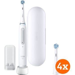 Oral-B iO 4N White + iO Ultimate Clean opzetborstels (4 stuks)