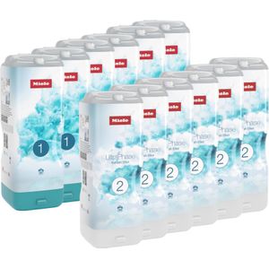 Miele Set UltraPhase Refresh Elixir 1 & 2 (12 flacons) - jaarpakket