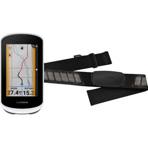 Garmin Edge Explore 2 + HRM-Dual Hartslagmeter Borstband Zwa