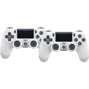 Sony PlayStation 4 Draadloze DualShock V2 4 Controller Wit Duo Pack