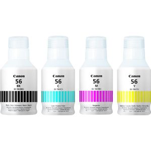 Canon, Inkt, GI-56 Inktflesjes Combo Pack