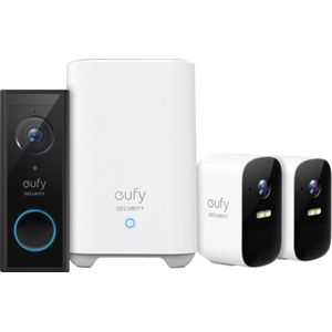 Eufy Eufycam 2C Duo Pack + Video Doorbell Battery