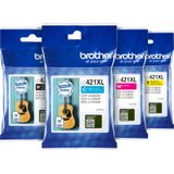 Brother, Inkt, LC-421XL Cartridge Combo Pack