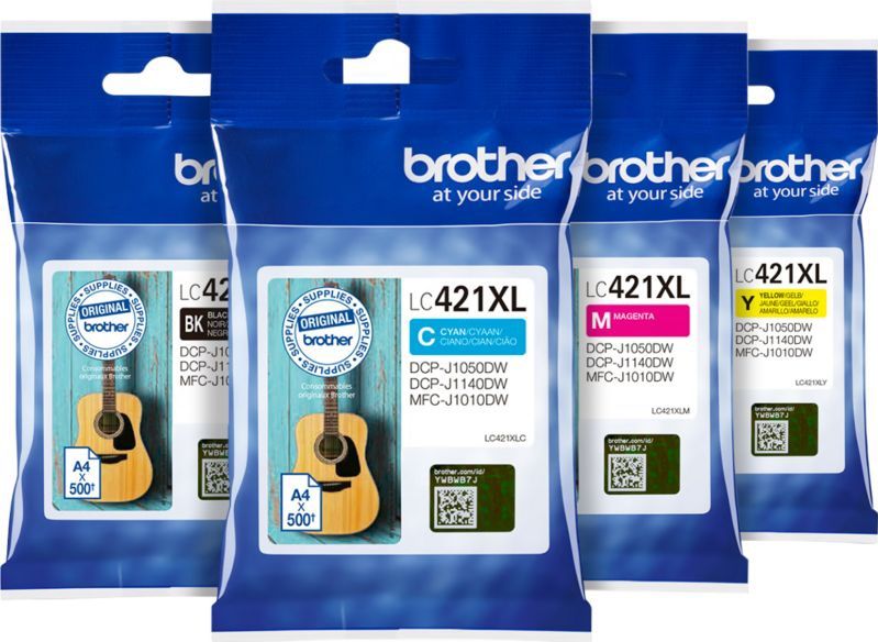 Brother, Inkt, LC-421XL Cartridge Combo Pack