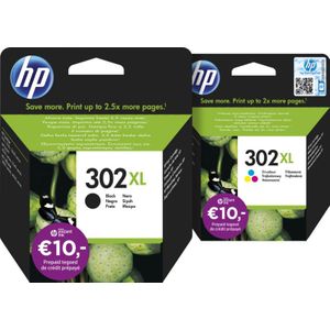 HP 302XL Cartridge Combo Pack