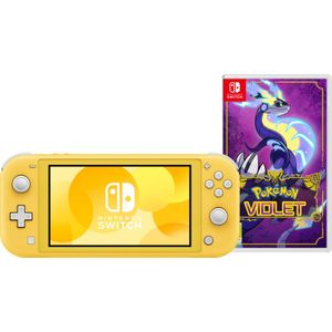 Nintendo Switch Lite Geel + Pokémon Violet