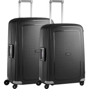 Samsonite S'Cure Spinner 69+75cm Black Kofferset