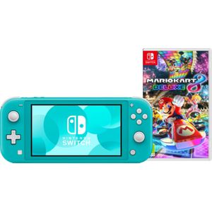 Nintendo Switch Lite Turquoise + Mario Kart 8 Deluxe Switch