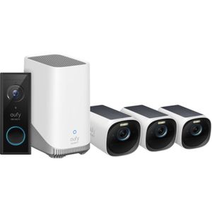 Eufycam 3 3-pack + Video Doorbell Battery