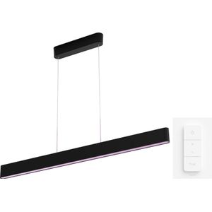 Philips Hue Ensis hanglamp White and Color Zwart + dimmer