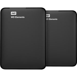 WD Elements Portable 2TB - Duo-Pack