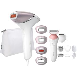 Philips Lumea IPL 8000 Series BRI947/00 + Philips BRL146/00 Damenrasierer