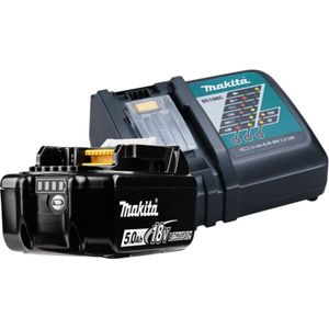 Makita BL1850B LXT 18V 5,0 Ah Accu + Acculader 14,4/18V DC18RC