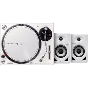 Pioneer DJ PLX-500 Wit + Pioneer DJ DM-40D-BT Wit