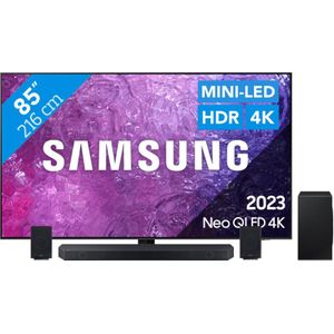 Samsung Neo QLED 85QN90C (2023) + Soundbar