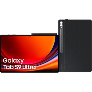 Samsung Galaxy Tab S9 Ultra 14.6 inch 256GB Wifi Zwart + Book Case Zwart