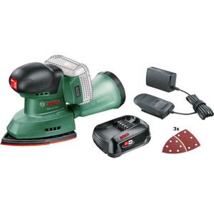 Bosch EasySander 18V-8 + 2,5 Ah accu (2x)