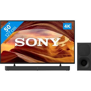 Sony KD-50X75WL (2023) + Soundbar
