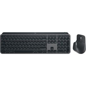 Logitech MX Keys S - Toetsenbord - Grafiet + Logitech MX Master 3S - Muis - Grafiet