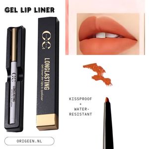 Origeen Lip & Eye Gel liner - Long lasting - Kissproof - Waterproof teraccota no.07