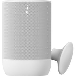 Sonos Move 2 Wit + Muurhaak Wit