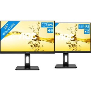 2x AOC 24P2Q