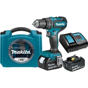 Makita DHP485SFJ + 71-delige bit- en borenset