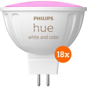 Philips Hue spot White and Color MR16 18-pack