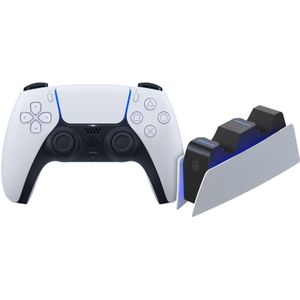 Sony PlayStation 5 DualSense draadloze controller + BlueBuilt oplaadstation