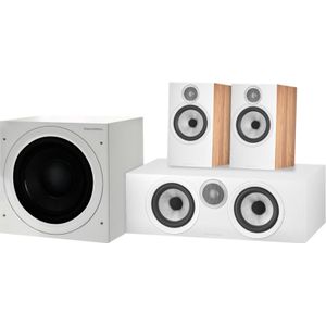 Bowers & Wilkins HTM6 S3 + 606 S3 + ASW610 Wit