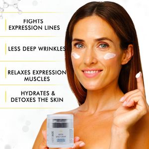 Origeen Ageless lift Cream - Anti aging cream voor diepe rimpels en slappe huid - 35 plus - Firming - Verstevigend - Tegen Diepe rimpels - Vegan- Dag en nacht creme - Voor mannen en vrouwen- Expressie rimpels