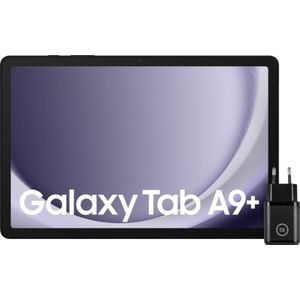Samsung Galaxy Tab A9 Plus 11 inch 128GB Wifi Grijs + BlueBuilt Oplader