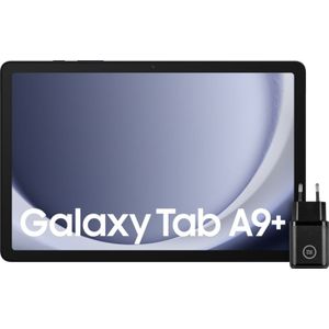 Samsung Galaxy Tab A9 Plus 11 inch 128GB Wifi Blauw + BlueBuilt Oplader