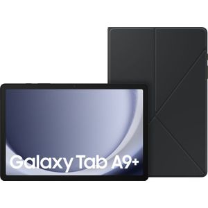 Samsung Galaxy Tab A9 Plus 11 inch 64GB Wifi Blauw + Book Case Zwart