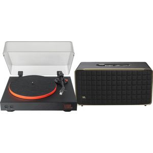 JBL Spinner Zwart + JBL Authentics 500