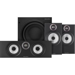 Bowers & Wilkins HTM6 S3 + 606 S3 (per paar) + ASW610 Zwart