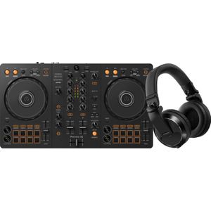 Pioneer DJ DDJ-FLX4 + Pioneer DJ HDJ-X7 Zwart