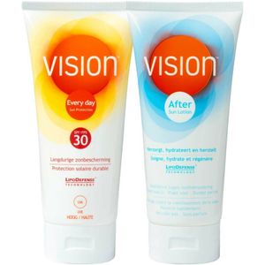 Vision SPF30 Zonnebescherming & Verzorging Pakket