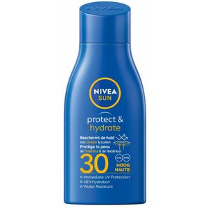 8x Nivea Sun Protect en Hydrate Hydraterende Zonnemelk SPF 30 30 ml