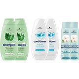 Schwarzkopf - 7 Kruiden - Shampoo - 400 ml - Anti-klit en Droogshampoo Pakket