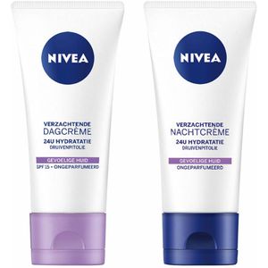 Nivea - Essentials Sensitive - Gezichtsverzorgingspakket - 50 ml - Dag- en Nachtcrème