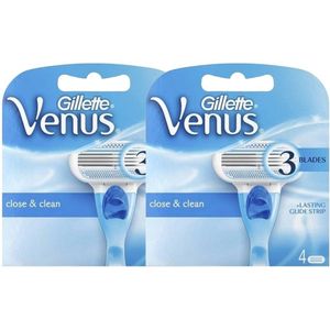 2x Gillette Venus Scheermesjes Classic Smooth 4 stuks