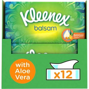 12x Kleenex Tissues Balsam 64 stuks